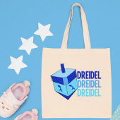Blue Dreidel Tragetasche