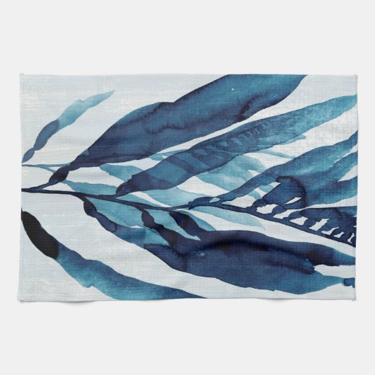 Blue Drift I Geschirrtuch (Horizontal)