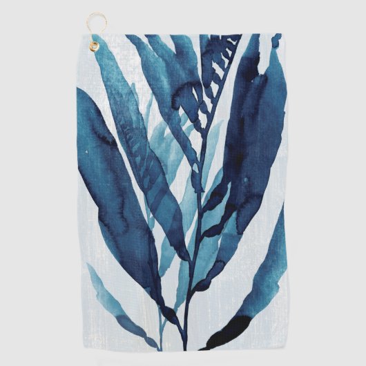 Blue Drift I Golfhandtuch (Vorderseite)