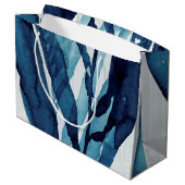 Blue Drift I Große Geschenktüte (Rückseite Schrägansicht)