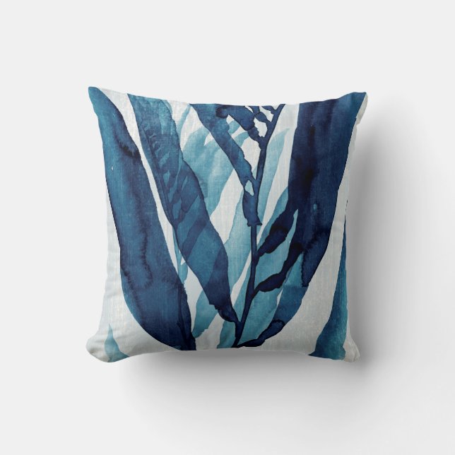 Blue Drift I Kissen (Vorderseite)