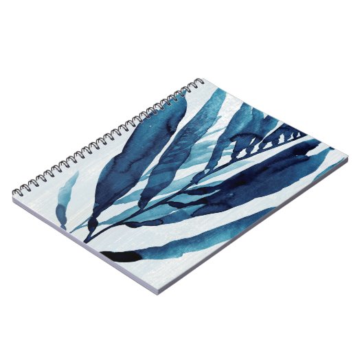 Blue Drift I Notizblock (Linke Seite)