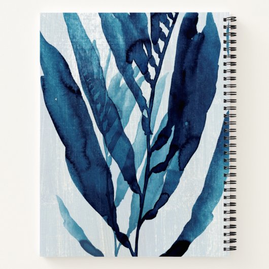 Blue Drift I Notizblock (Rückseite)