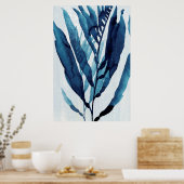 Blue Drift I Poster (Küche)