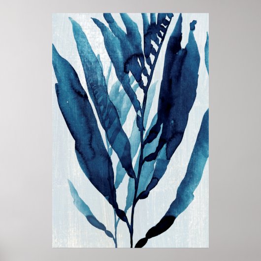 Blue Drift I Poster (Vorne)