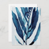 Blue Drift I Postkarte (Vorne/Hinten)