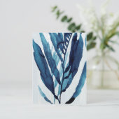 Blue Drift I Postkarte (Stehend Vorderseite)