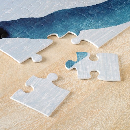 Blue Drift I Puzzle (Seite)