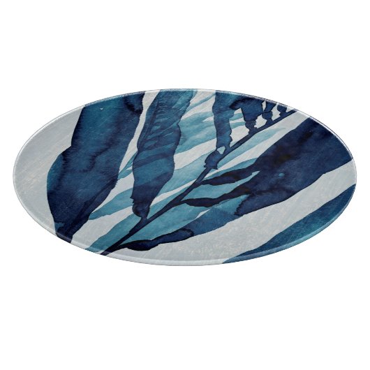 Blue Drift I Schneidebrett (Ecke)