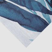 Blue Drift I Seidenpapier (Ausschnitt)