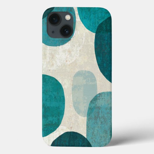 Blue Drips Case-Mate iPhone Hülle (Rückseite)