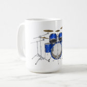 Blue Drum Kit: Kaffeetasse (Vorderseite Links)