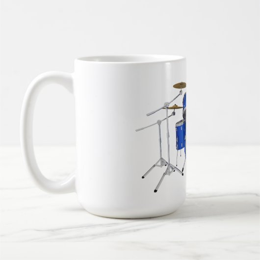 Blue Drum Kit: Kaffeetasse (Links)