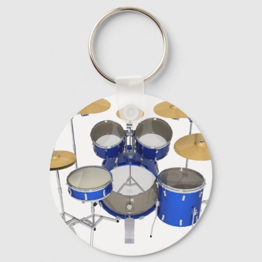 Blue Drum Kit: Schlüsselanhänger (Vorderseite)
