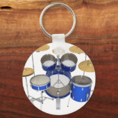 Blue Drum Kit: Schlüsselanhänger (Vorderseite)