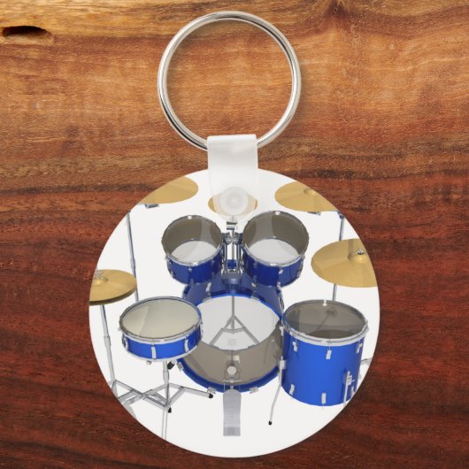 Blue Drum Kit: Schlüsselanhänger (Vorderseite)