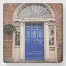 Blue Dublin Door Untersetzer