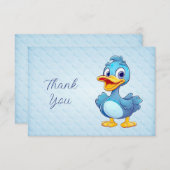 Blue Duck Danke-Card Dankeskarte (Vorne/Hinten)