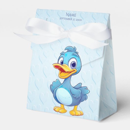 Blue Duck Favor Box Geschenkschachtel (Vorderseite)