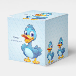 Blue Duck Favor Box Geschenkschachtel