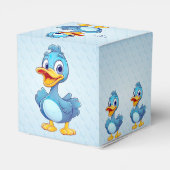Blue Duck Favor Box Geschenkschachtel (Rückseite)