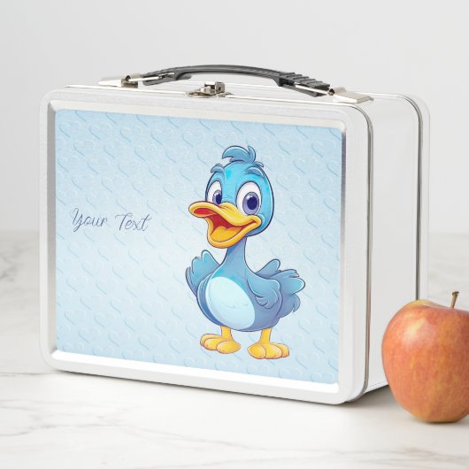 Blue Duck Metal Lunch Box (Beispiel)