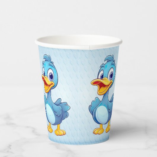 Blue Duck Paper Cups Pappbecher (Rechts)
