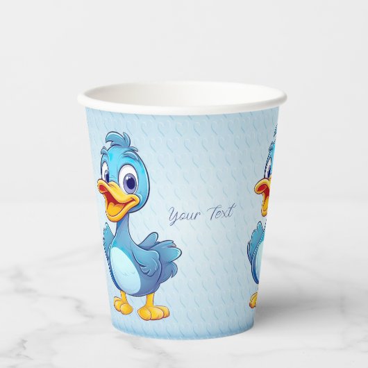 Blue Duck Paper Cups Pappbecher (Vorderseite)