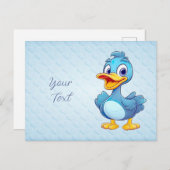 Blue Duck Postcard Postkarte (Vorne/Hinten)
