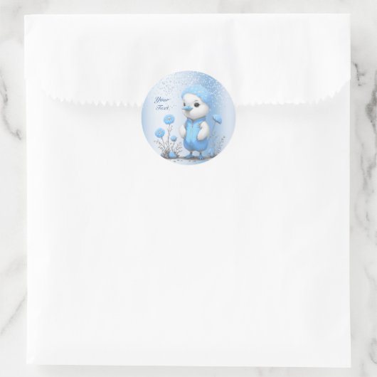 Blue Duck Sticker (Tasche)