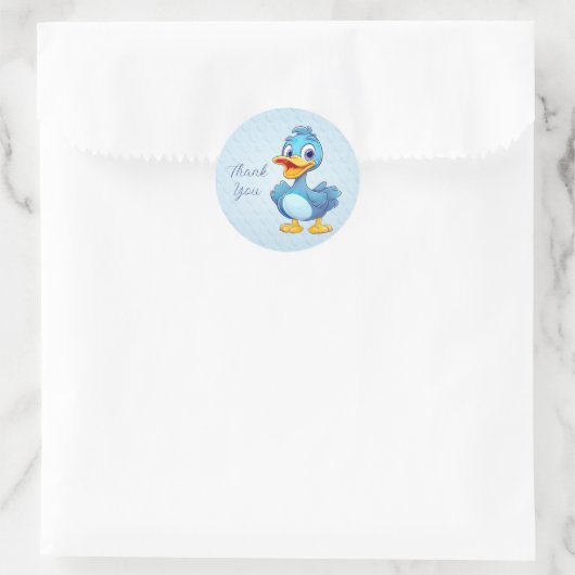 Blue Duck Sticker (Tasche)