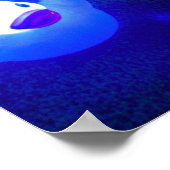Blue Duckie Nomorebluenot Poster (Ecke)