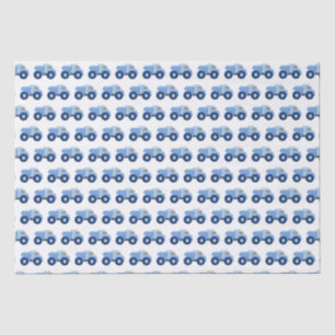 Blue Dump Truck Kid's Birthday Seidenpapier
