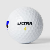 Blue Dumper Truck Design Golfball (Logo)