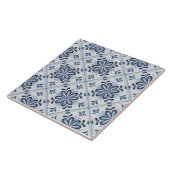 Blue Dutch Delft Pattern Fliese (Seite)