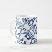 Blue Dutch Iris - Kaffeetasse (Vorderseite Links)
