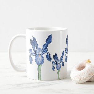 Blue Dutch Iris - Kaffeetasse