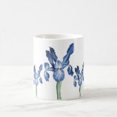 Blue Dutch Iris - Kaffeetasse (Mittel)