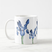 Blue Dutch Iris - Kaffeetasse (Links)
