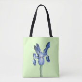 Blue Dutch Iris - Tasche (Vorderseite)