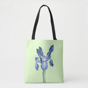 Blue Dutch Iris - Tasche