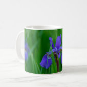Blue Dutch unter Blätter Kaffeezubereitung Tasse (Vorderseite Links)