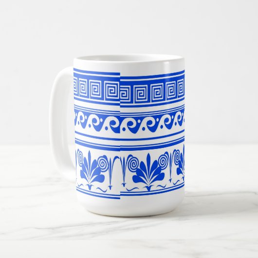Blue Dutch Waves Kaffeetasse (Vorderseite Links)
