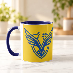 Blue Eagle Shield Navy Blau Kombi-Tasse Tasse