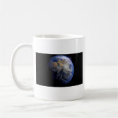 Blue Earth From Space Inspiration Kaffeetasse (Links)