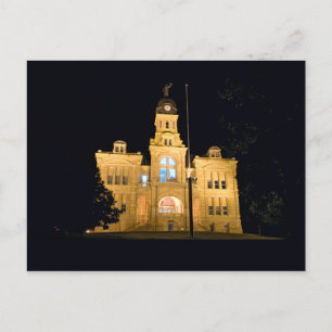 Blue Earth Landkreis Courthouse Postkarte