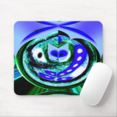 Blue Earth Spirit Mousepad (Mit Mouse)
