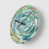 Blue Echevera Wall Clock Runde Wanduhr (Winkel)
