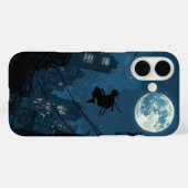 Blue Eclipse Case-Mate iPhone Hülle (Rückseite (Horizontal))