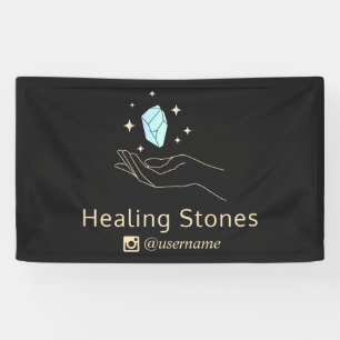 Blue Edelstone Energy Crystal Healer S\\ Banner